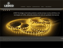 Tablet Screenshot of ledco.com.br